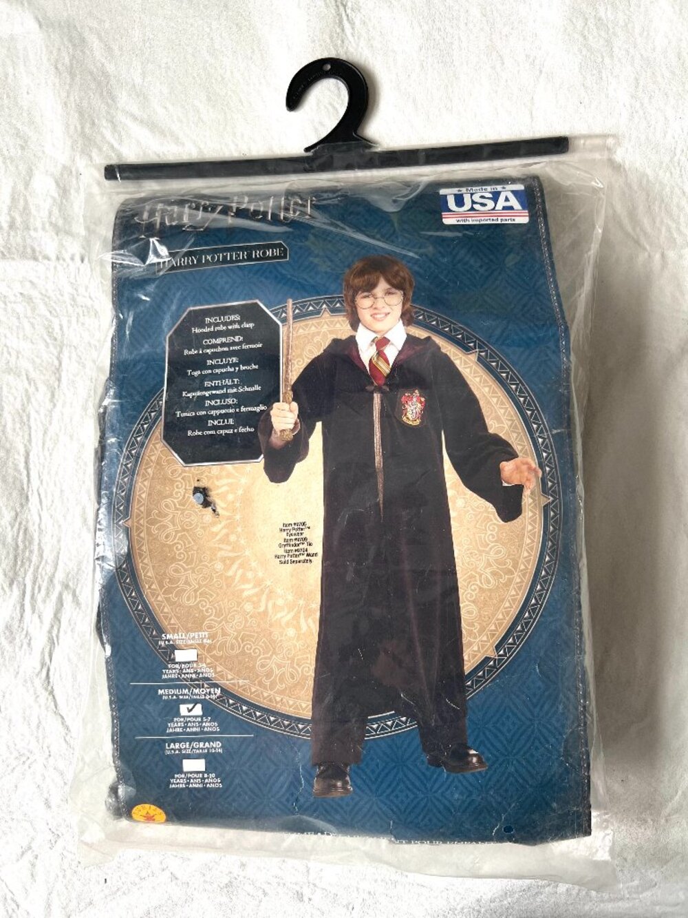 Rubie's Harry Potter Gryffindor Costume Robe kids medium 8 10 rubies